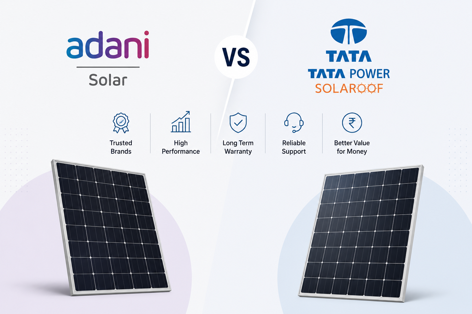 Adani vs Tata Solar Panels