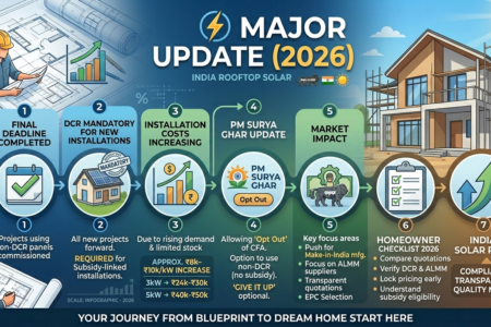 Non-DCR Solar Panels Discontinued from June 1, 2026
